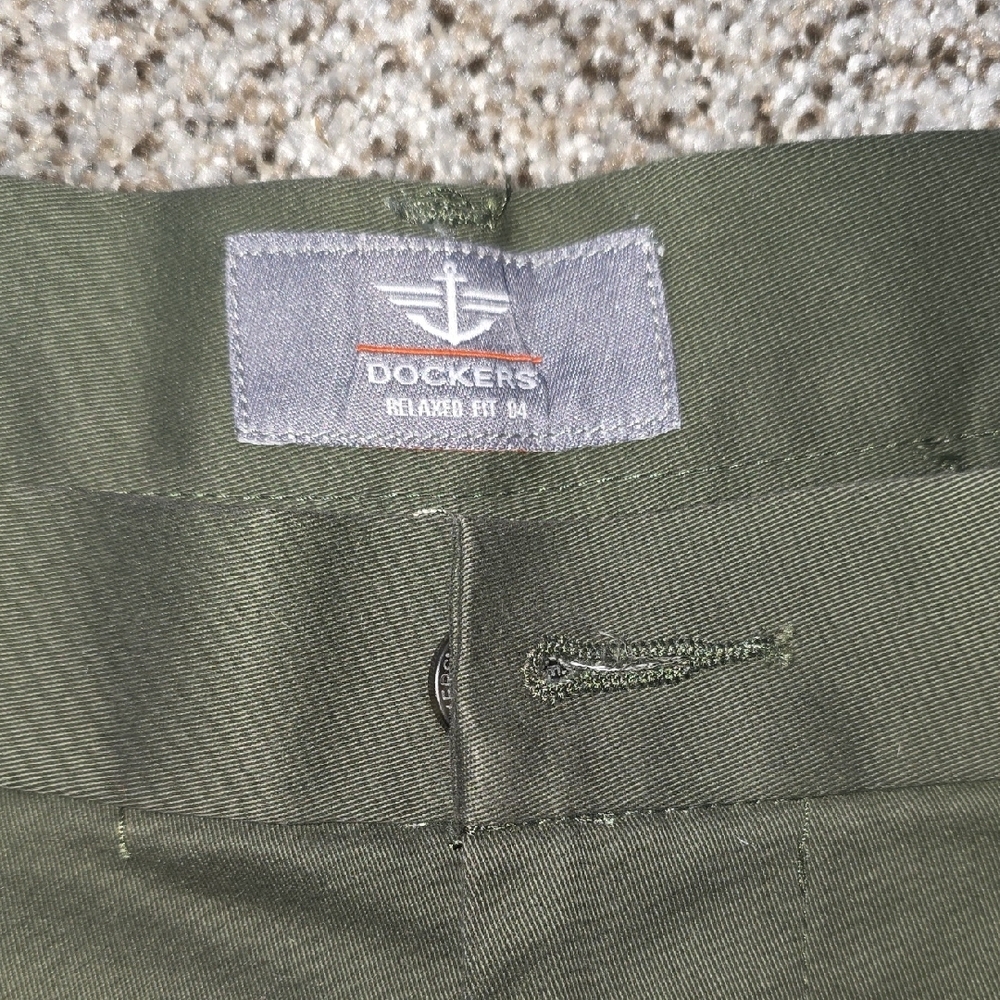 Dockers Men's Chinos - Dark Green - Picture 7 of 7